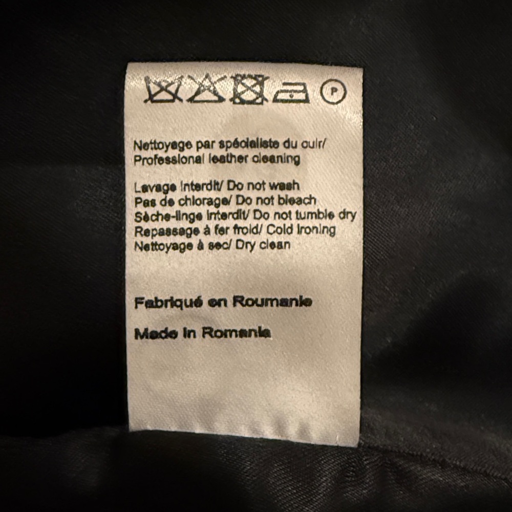 Geometric Patterned Coat Thick Wool With Real Fox… - image 5